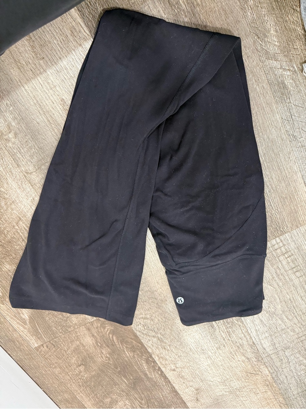 lululemon athletica Black flare Leggings